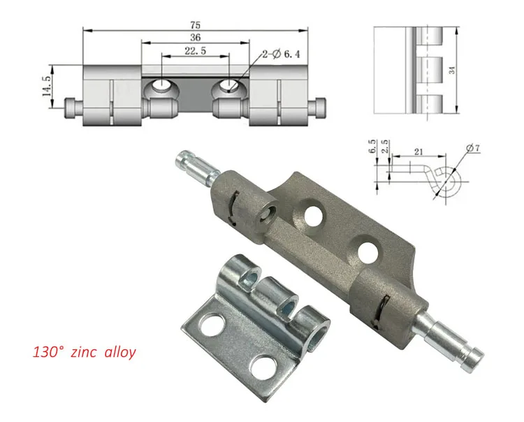 

Дверные петли Rittal 2 шт