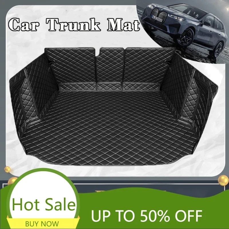 Автомобильный коврик для багажника BMW iX M60 2022 2023 2024 грязеотталкивающий полное