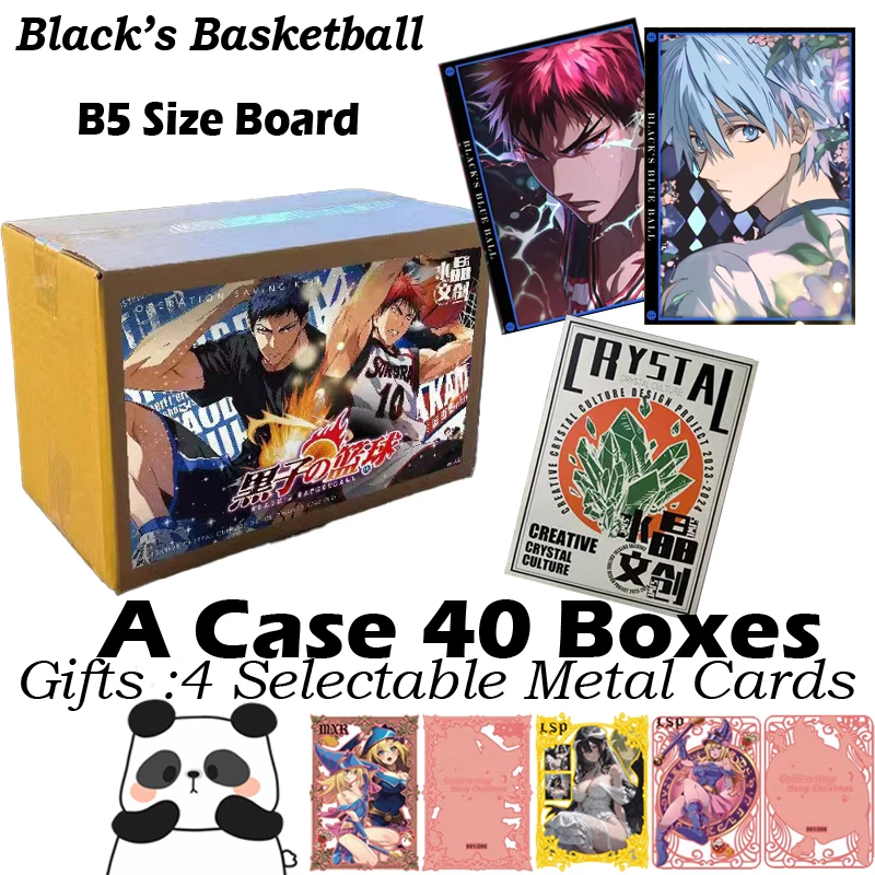 Новая креативная баскетбольная карта Crystal Cuture Black's Basketball B5 коллекционная для