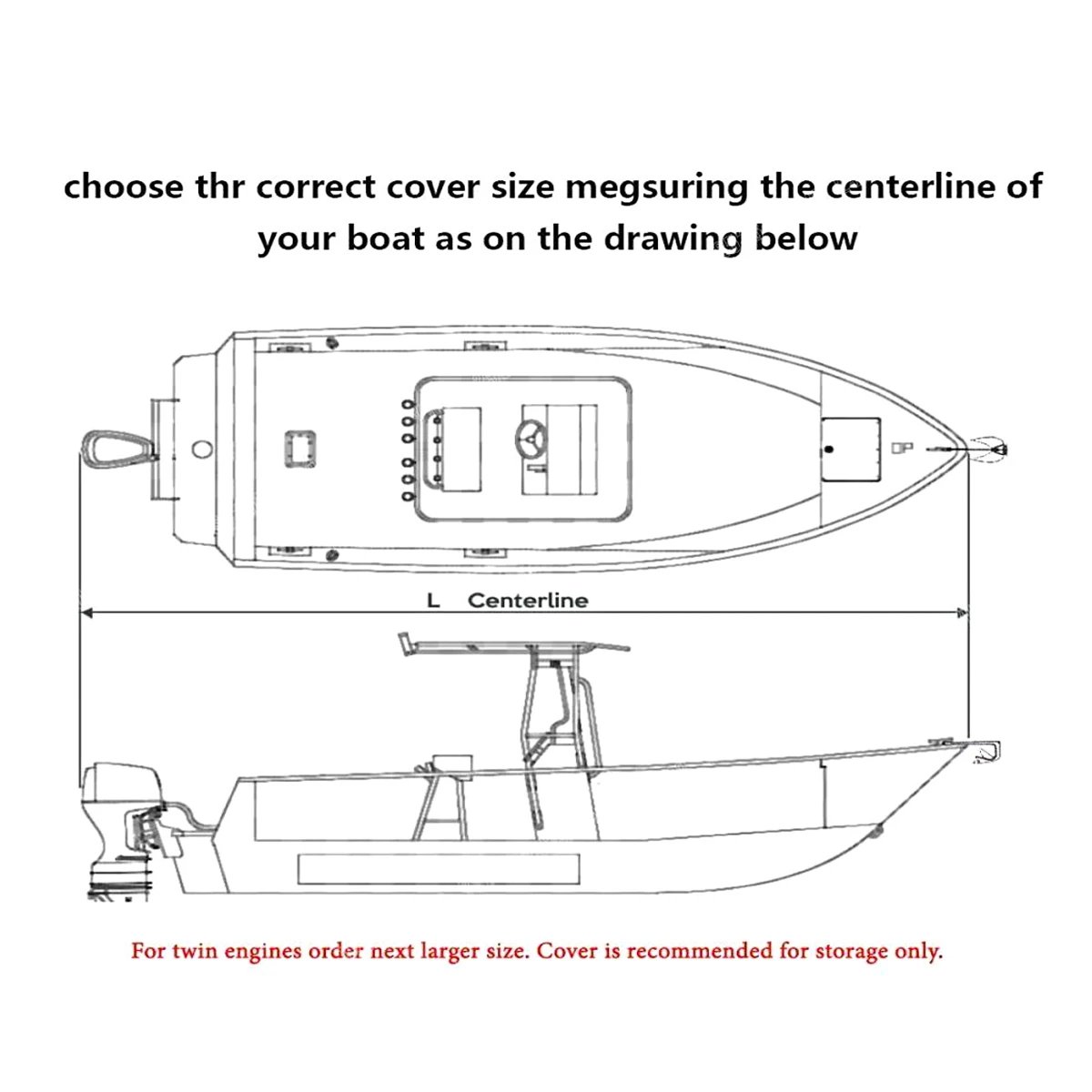 Рисунок 4 - Крышка для яхты 210D 18-28 футов