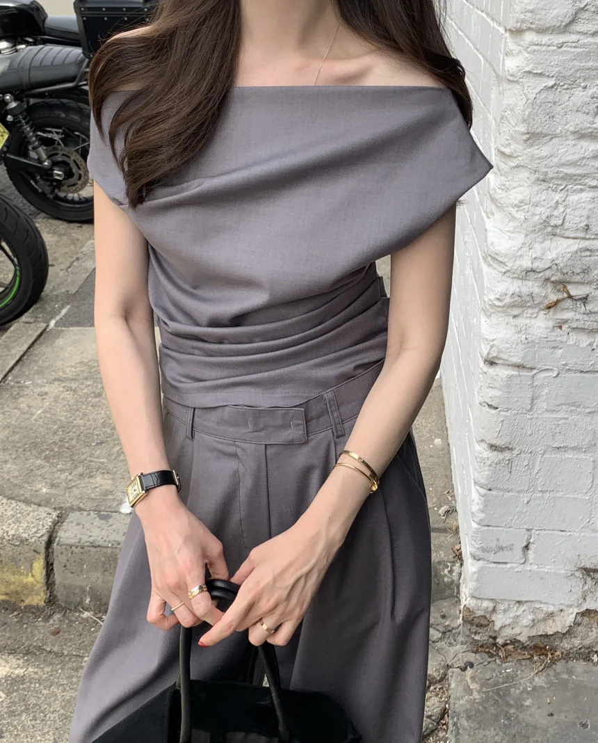 Сексуальный дизайн плеч ниша с короткими рукавами летняя французская куртка