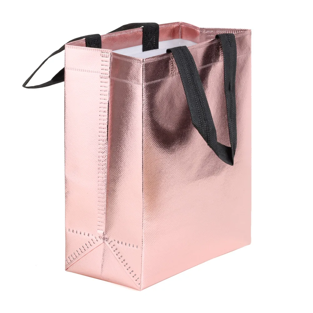 

Блестящие подарочные сумки нетканого материала