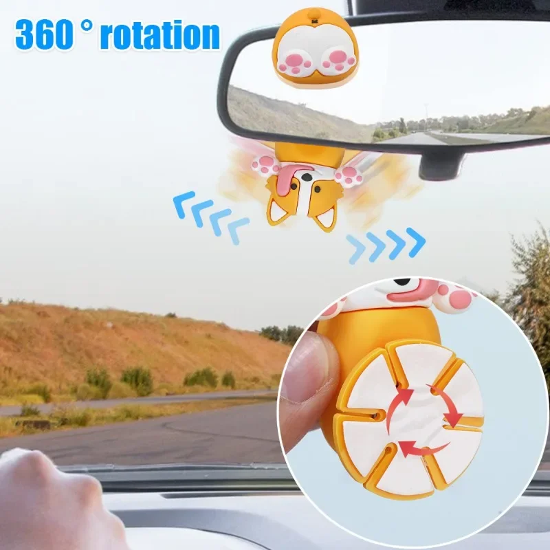 Автомобильный освежитель воздуха зеркало заднего вида Вибрирующая головка