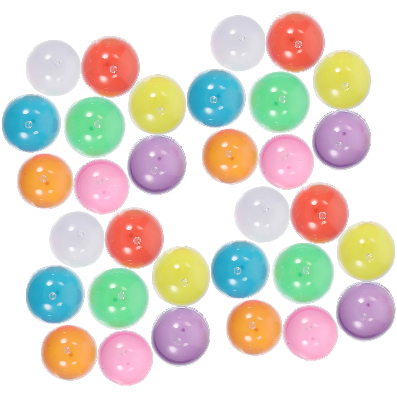 50 шт. 45 мм открывающиеся шарики Gashapon торговые вечерние игровые машинные капсулы