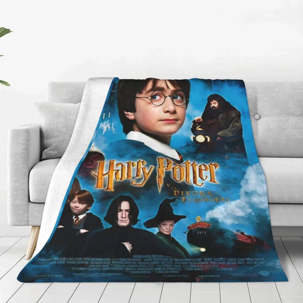 Теплое одеяло для путешествий офиса H-HARRY P-POTTER из фильма фэнтезийное литературное