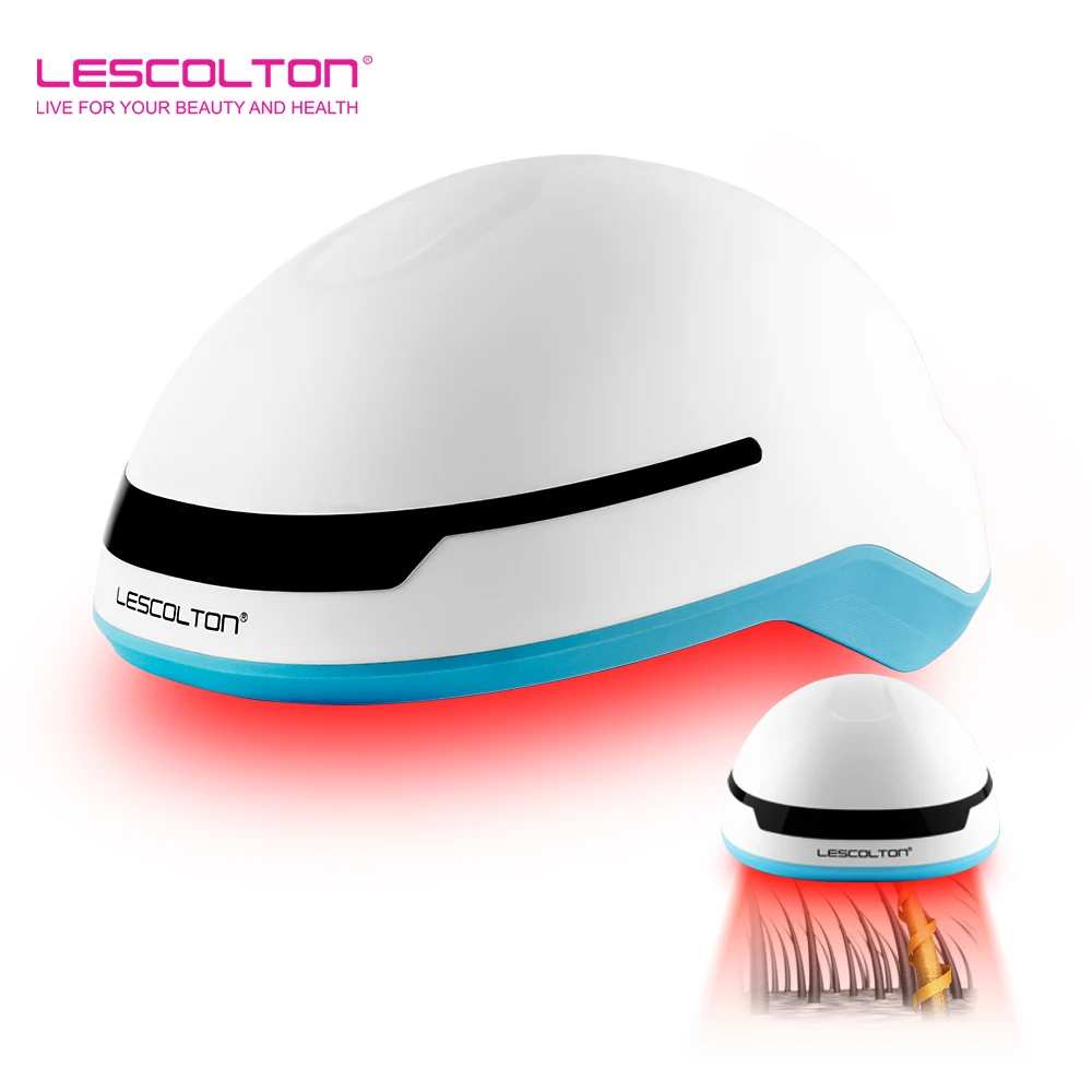 Шлем LESCOLTON лазерный для роста волос кепка против выпадения мужчин и женщин