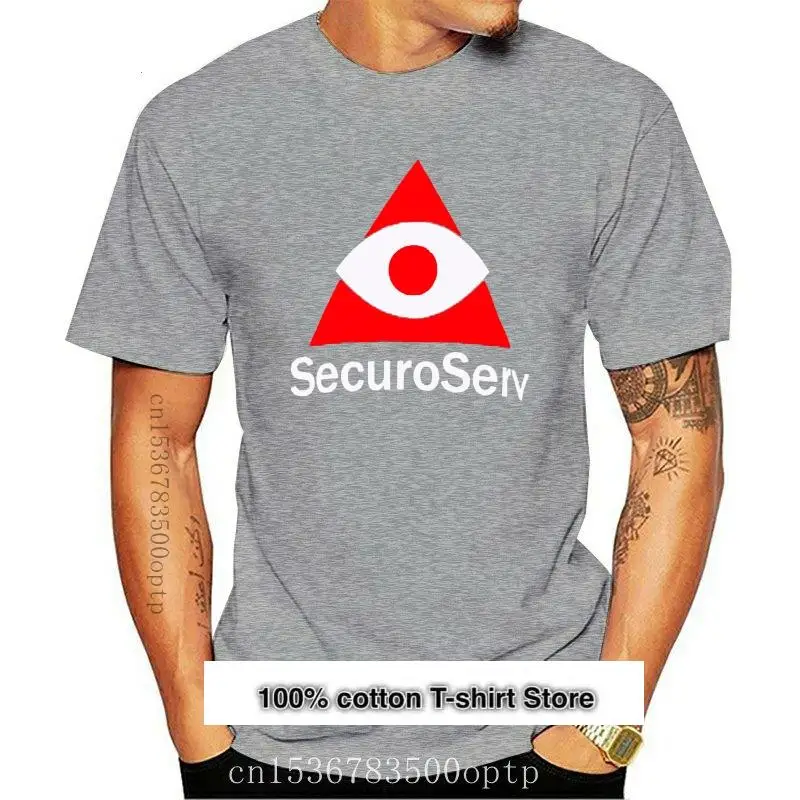 Ropa SecuroServ para hombre, camiseta de Nach Shop Securoserv Black Gta V 5 Logo minimalista, videojuegos