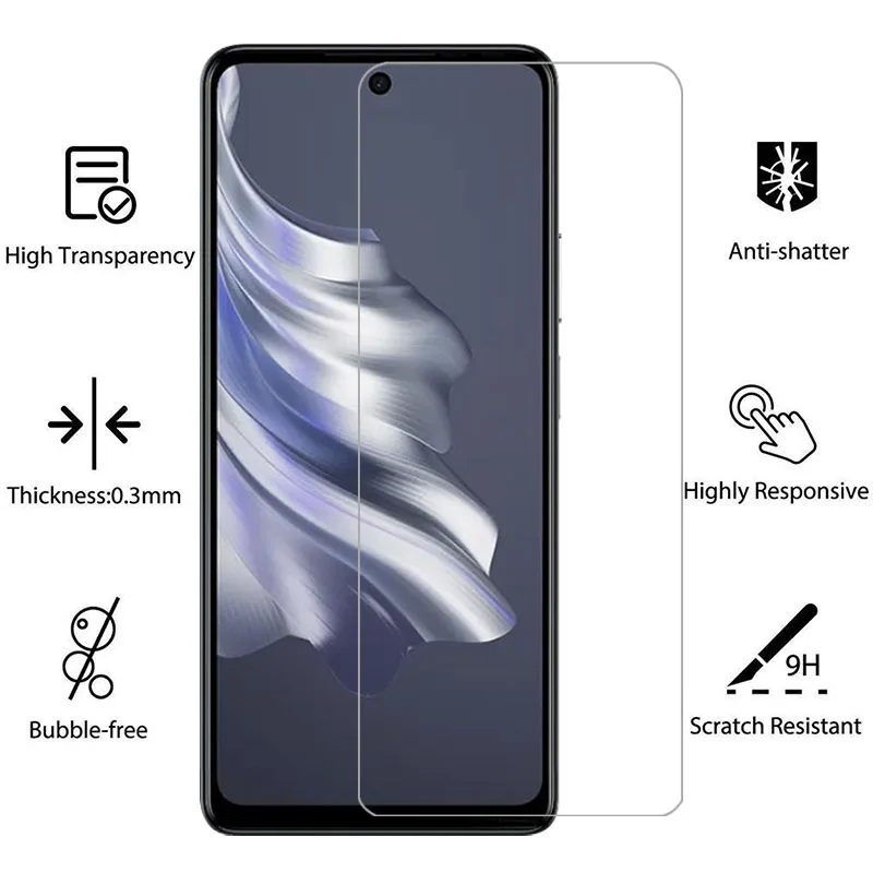 Защитное закаленное стекло для tecno spark 20 pro 20c протектор экрана на Tech spark20 20pro c