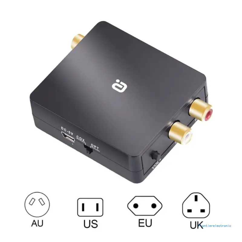 

Digital to Analog Converter AC3 Optical Fiber Coaxial to RCA DropShipping