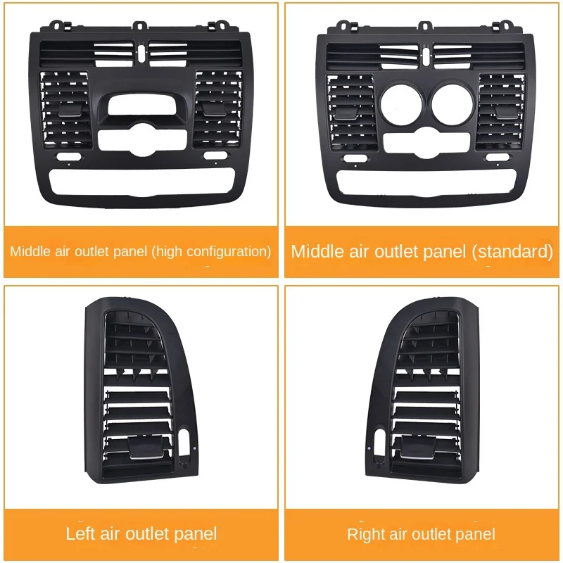 Для Mercedes Benz Vito Viano W636 W639 2010-2015 интерьер автомобиля Bashboard центральный левый правый Кондиционер Ac решетка вентиляции крышка Для Mercedes Benz Vito Viano W636 W639 2010-2015 интерьер автомобиля Bashboard центральный левый правый Кондиционер Ac решетка вентиляции крышка
