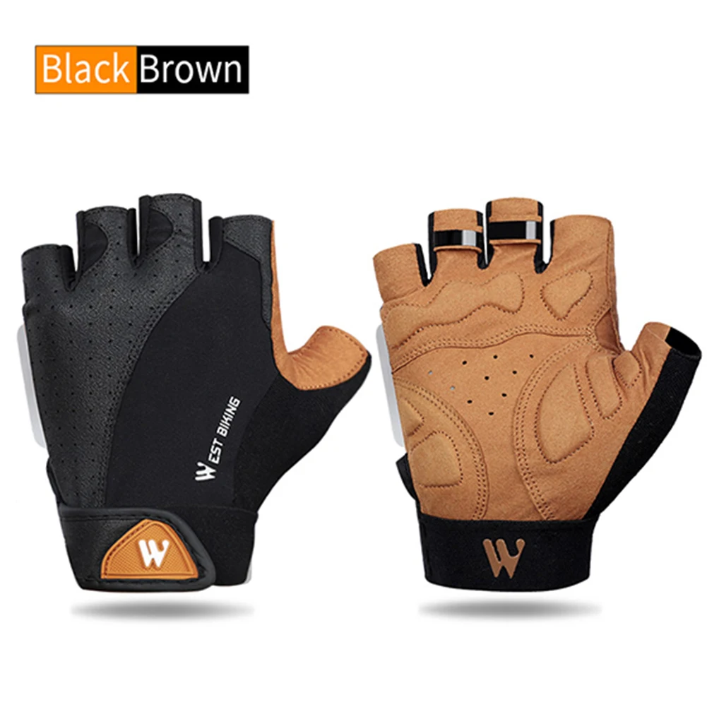

Cycling Gloves Bicycle Half Finger Gloves Men Women Summer Gym Fitness MTB Bike Non-slip Breathable Sports Gloves