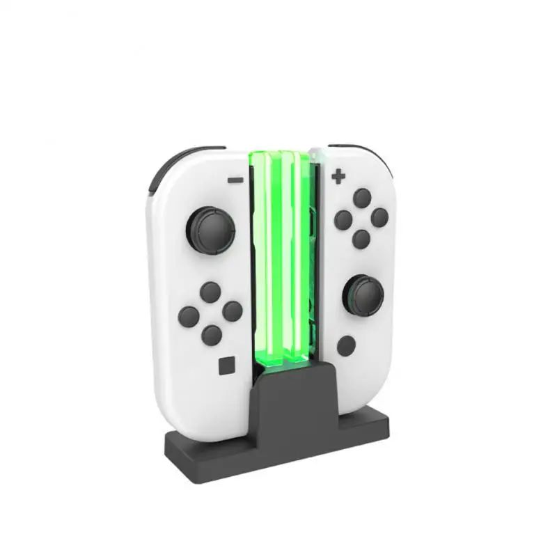 

COLOR Charger JoyCon for Switch oled 4 in 1 Controller Dock Station Holder for Switch - Charging