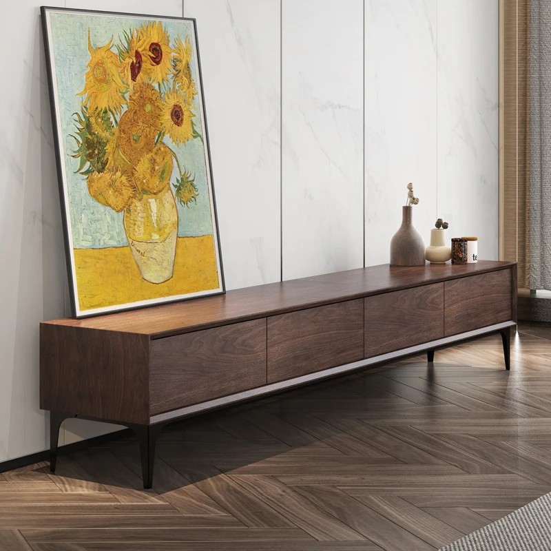 Design living room TV cabinet wooden mid century modern Television table Storage fernseher schrank room furniture MQ50DS