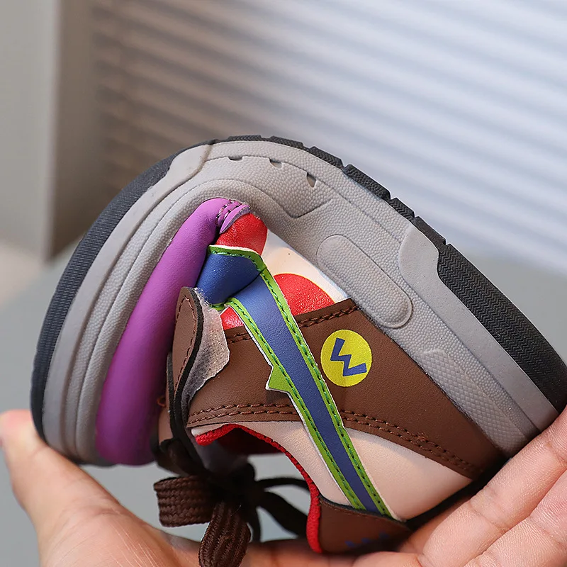 Детская обувь для мальчиков размеры 27-36 Корейская версия мандаринка