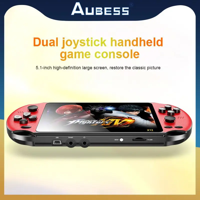 

With Double Rocker Support Tf Card Game Consoles 1000 Games Retro Game Video Player 8gb Game Controller Game Accessories 2500mah