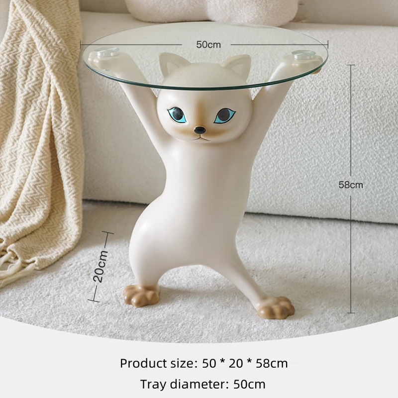 

Статуя кошки из смолы