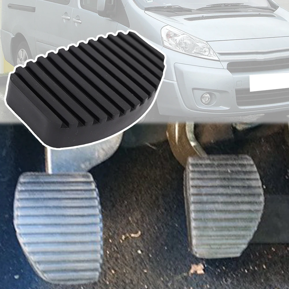 Car Brake Clutch Foot Pedal Pad Cover Replacement For Citroen Dispatch 2007 - 2011 2012 2013 2014 2015 2016 Jumpy Fiat Scudo