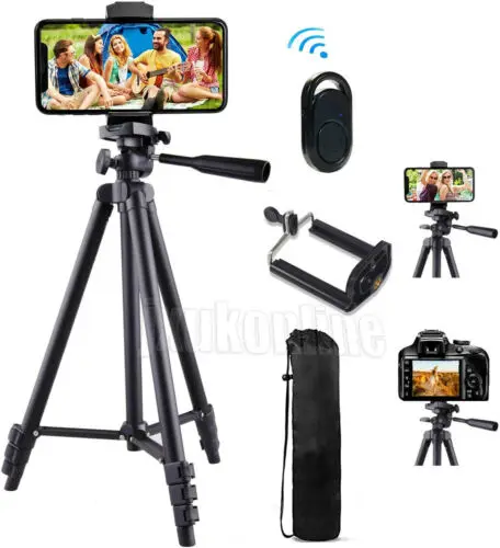 

Universal Mobile Phone Tripod Stand Grip Holder Mount For Cameras Phones Remote