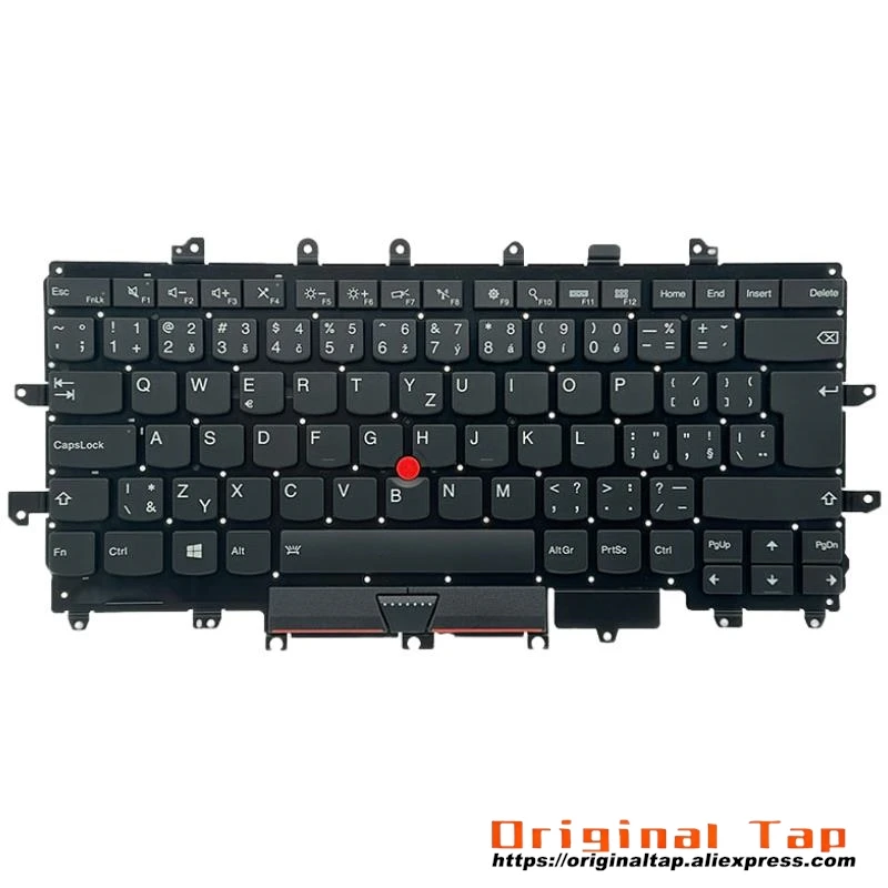 Клавиатура CZ с чешской подсветкой для Lenovo Thinkpad X1 Carbon 4-го поколения 4 SN20K74714 SN20K74754