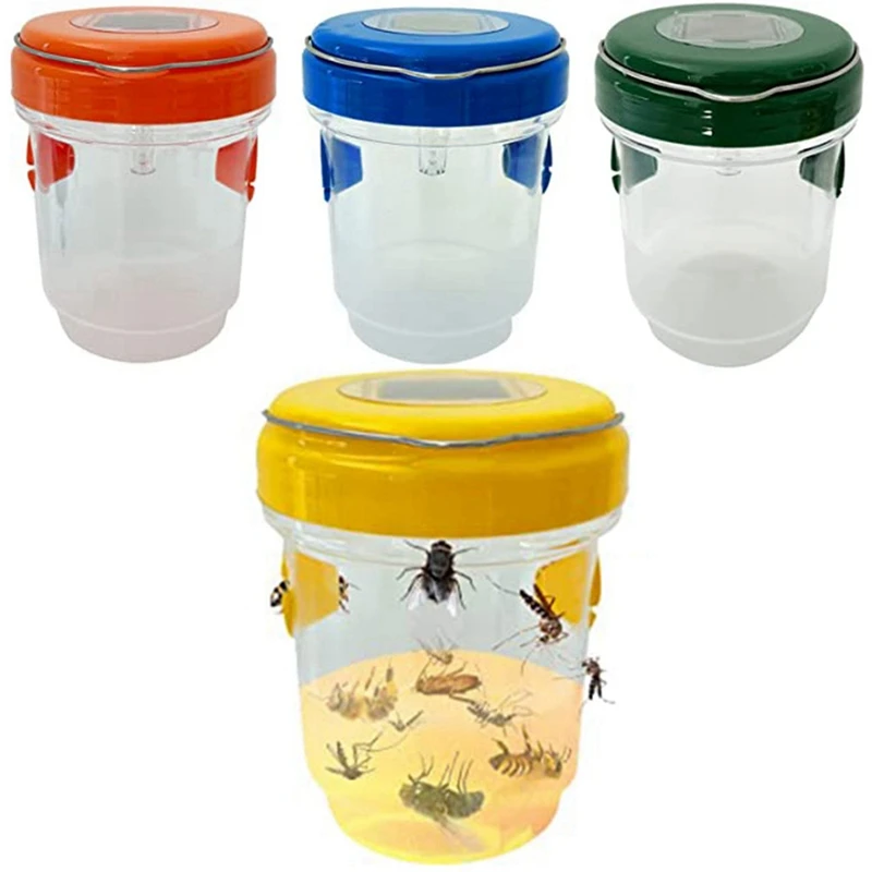 

Ловушка для пчелиных отходов, многоразовая ловушка на солнечной батарее, 4 упаковки