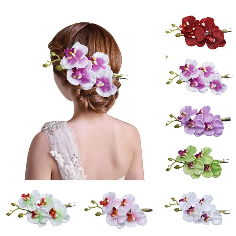 

1 Pcs Women Flower Hair Clip Bridal Party Hawaii Hairpin Hair Clip Decoration Hair Claw Clip Hair Clips for Women Claw Clip