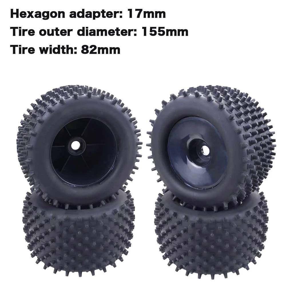 

4pcs/2PCS 1/8 RC CAR Truggy Monster Truck wheels tires for Redcat Hsp Kyosho Hobao Hongnor Team Losi GM DHK HPI