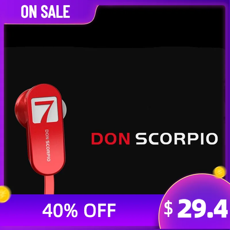 

DONSCORPIO sMushroom HD Stereo Wireless Bluetooth Music Earphone