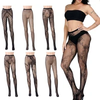 lingerie black hosiery womens sock net stockings hollow out lingerie body stockings pantyhose fishnet tights