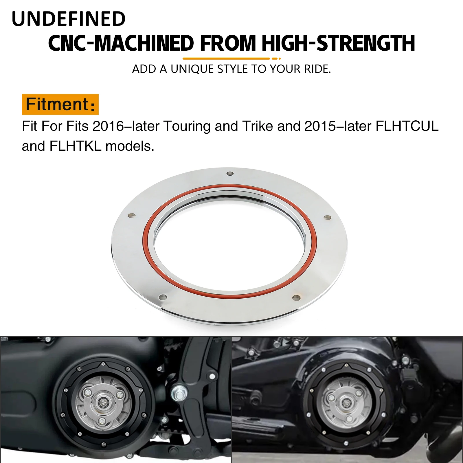 Для Harley Touring Street Glide Road King 2016-After FLHTCUL FLHTKL 2015-23 защитный Алюминиевый Чехол для