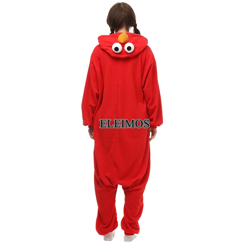 Adult Red Blue Monster Onesie Women Men Kigurumi Pyjamas Animal Cartoon Pajama Homewear Halloween Cosplay Party Costume