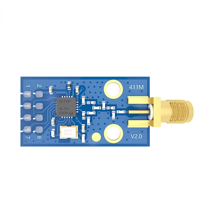 10pcs CC1101 433MHz RF Module Transceiver CDSENET E07-M1101D-SMA Long Distance Transmission CC1101 Receiver and Transmitter