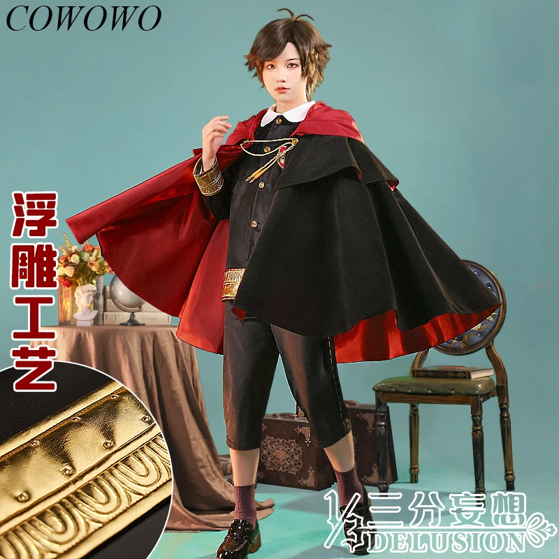 

COWOWO Аниме! Спайдер семейный костюм Дамиан Дезмонд детский игровой костюм Студенческая накидка Школьная форма Косплей Костюм Хэллоуин костюм для вечеринки