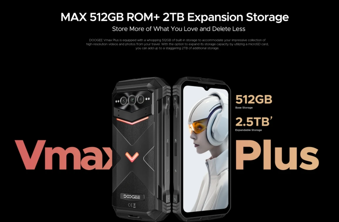 DOOGEE V MAX PLUS смартфон с 5 5-дюймовым дисплеем 16 ГБ ОЗУ 2025 Гб ПЗУ