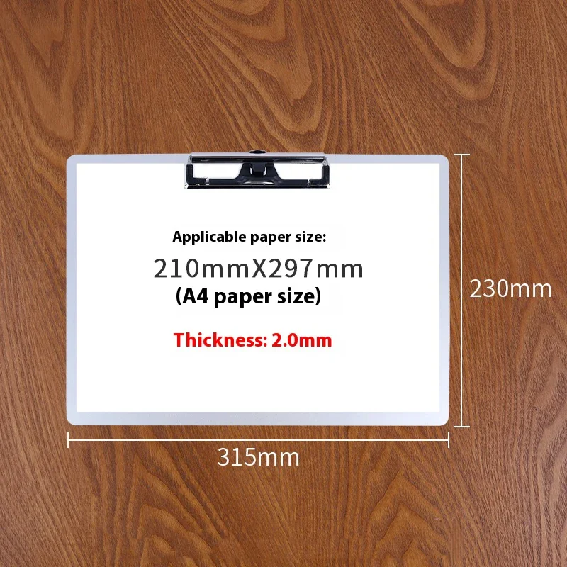 Твердая алюминиевая папка A4, зажим для доски для письма A5, 8K, блокнот из алюминиевого сплава для письма, фирменная доска, буфер обмена, держатель для бумаги