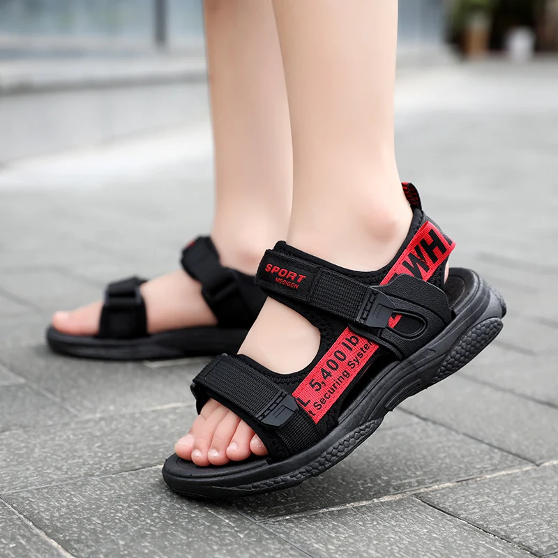 Summer New Children's Water Sports Shoes Boys' Open Toe Sandals Outdoor Comfortable and Breathable Beach Shoes