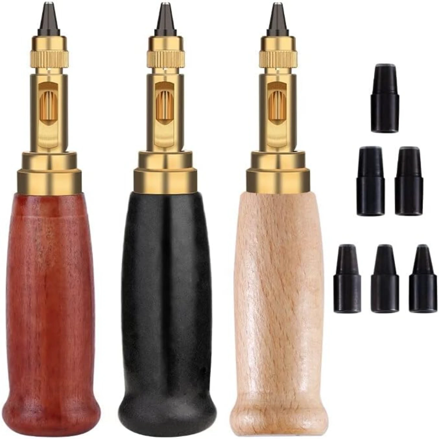 Разноцветный инструмент для кожи LMDZ с автоматической винтовой системой легкая