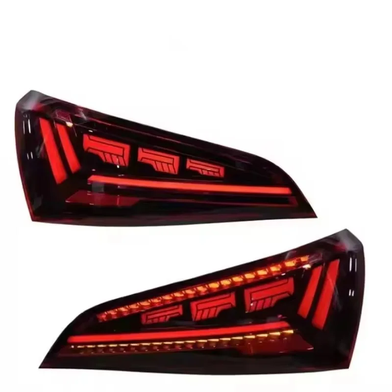 Фото 2008-2018 Среднеразмерный внедорожник: Комплект задних фонарей Full LED с динамической анимацией сигналов поворота, белые, 12В, водонепроницаемые автозапчасти №2