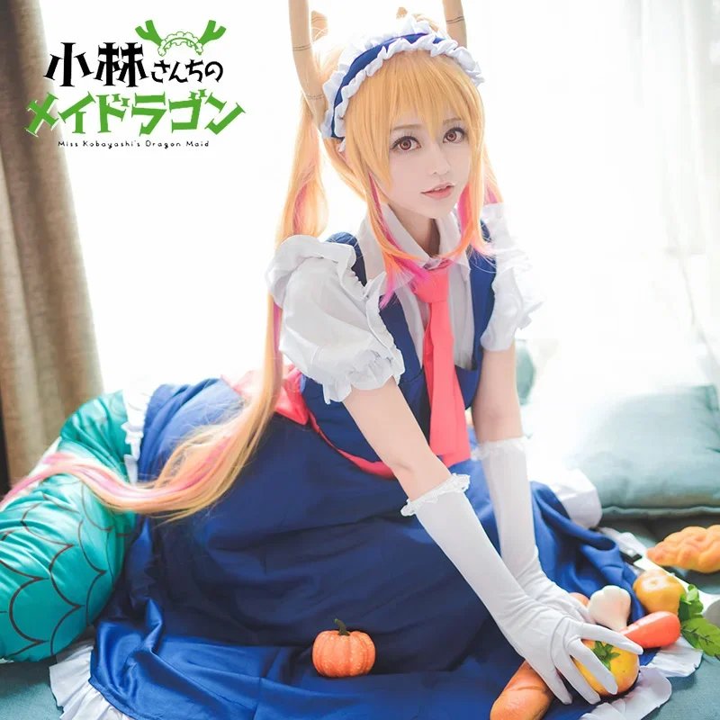 Фото Женский костюм горничной из аниме «Miss Kobayashi» №2