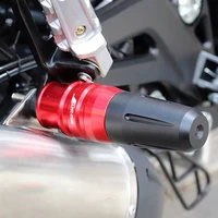 exhaust pipe anti drop ball for 990smt 2009 2010 2011 2012 2013 moto 990 smt motorcycle crashpad wheel protection accessories