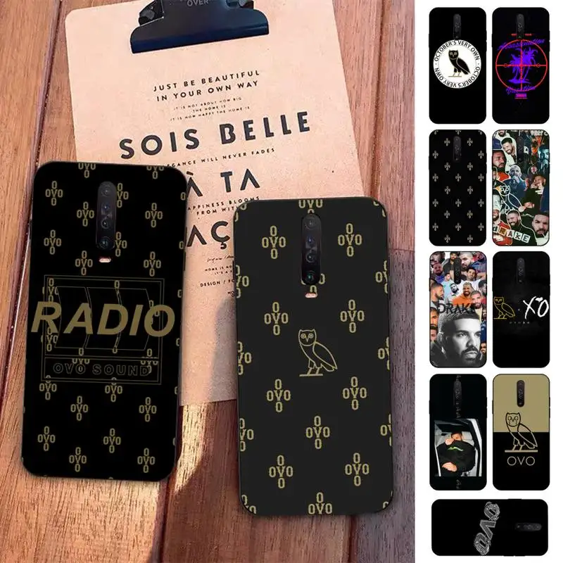 

OVO Drake Phone Case for Redmi 5 6 7 8 9 A 5plus K20 4X S2 GO 6 K30 pro