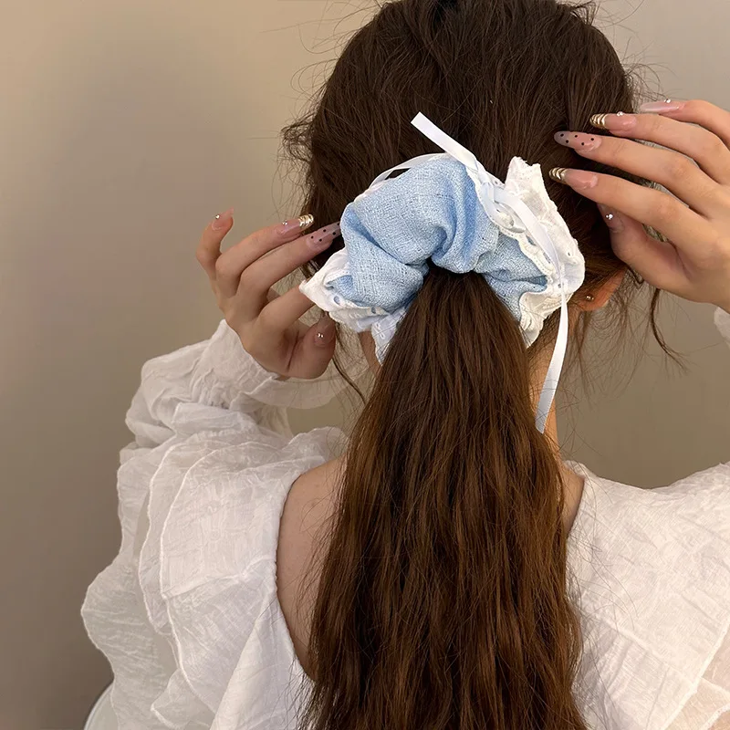 Эластичные резинки для волос завязка милые аксессуары корейские девочек и