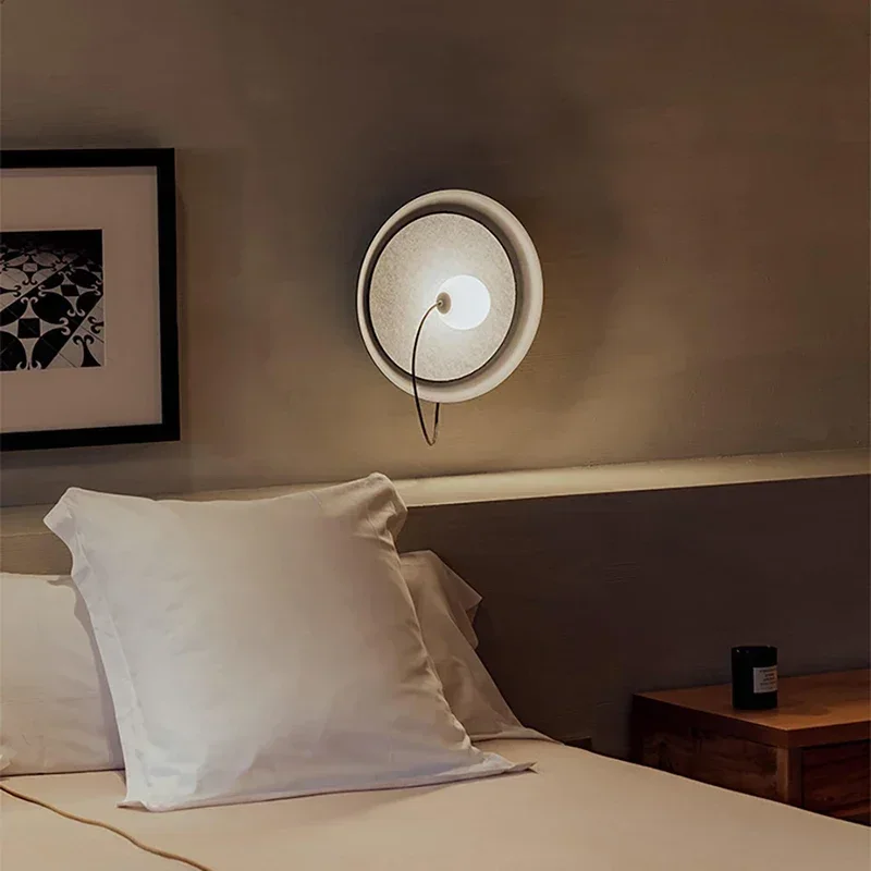 Настенная лампа в скандинавском стиле регулируемые бра для гостиной задний фон