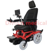 Free shipping fully automatic disabled high-power electric stair climber wheelchair