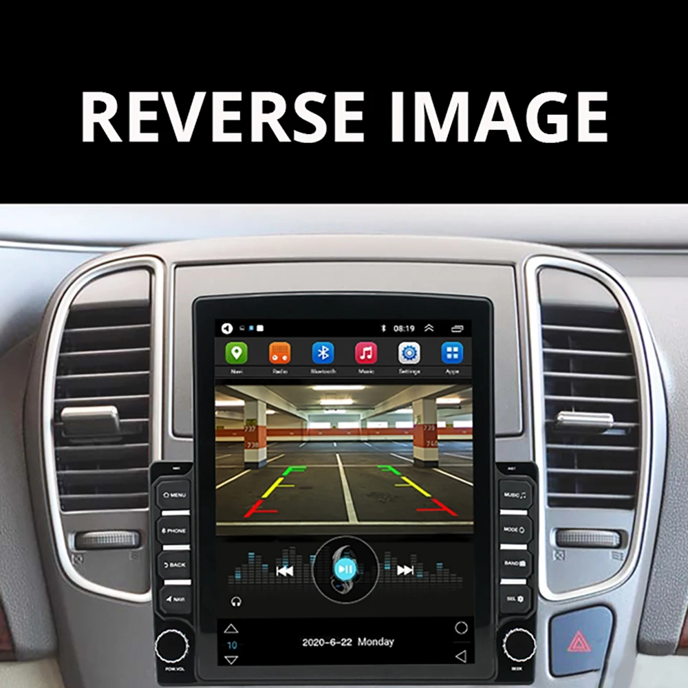Автомагнитола TIEBRO в стиле Tesla для Subaru Forester SG 2004-2008 Android 10 мультимедийный плеер