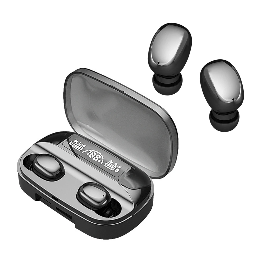 

Наушники-вкладыши T16 с сенсорным управлением, цифровой дисплей, Bluetooth-совместимые наушники 5,1, Беспроводные спортивные наушники-вкладыши дл...