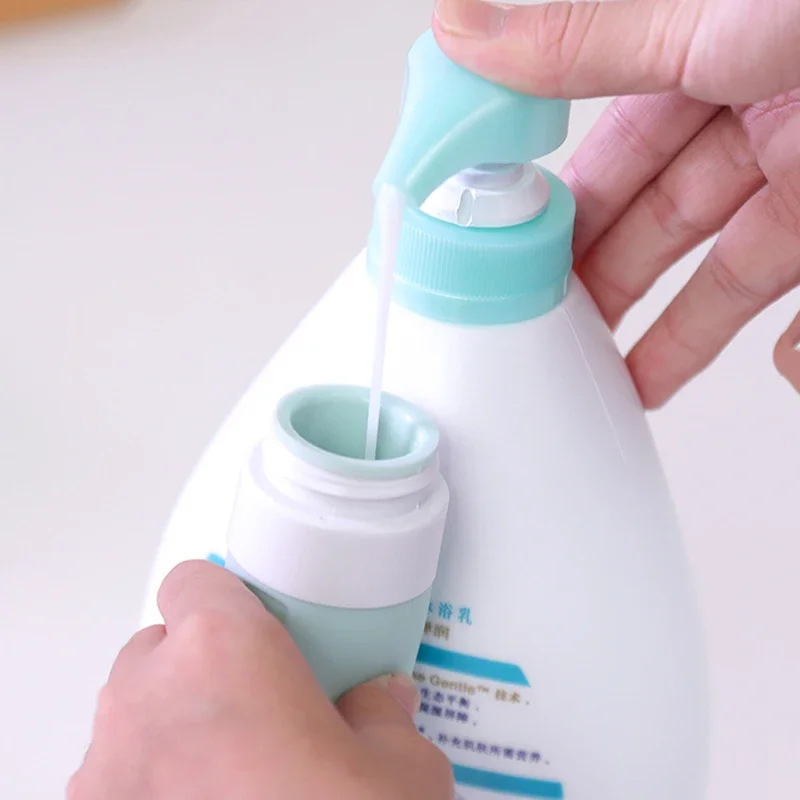 4 шт. силиконовые бутылки для лосьона в скандинавском стиле