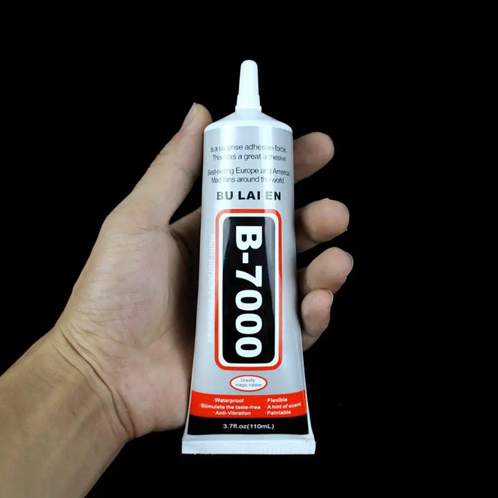 

Eco-friendly 2Pcs Reliable Waterproof Multi-purpose Glue Long-lasting Multi-purpose Adhesive Glue Shockproof for Plastic