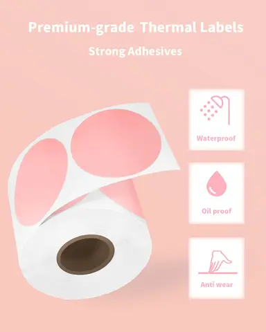 Термоэтикетки Phomemo PM241 круглые 50 мм 750 шт