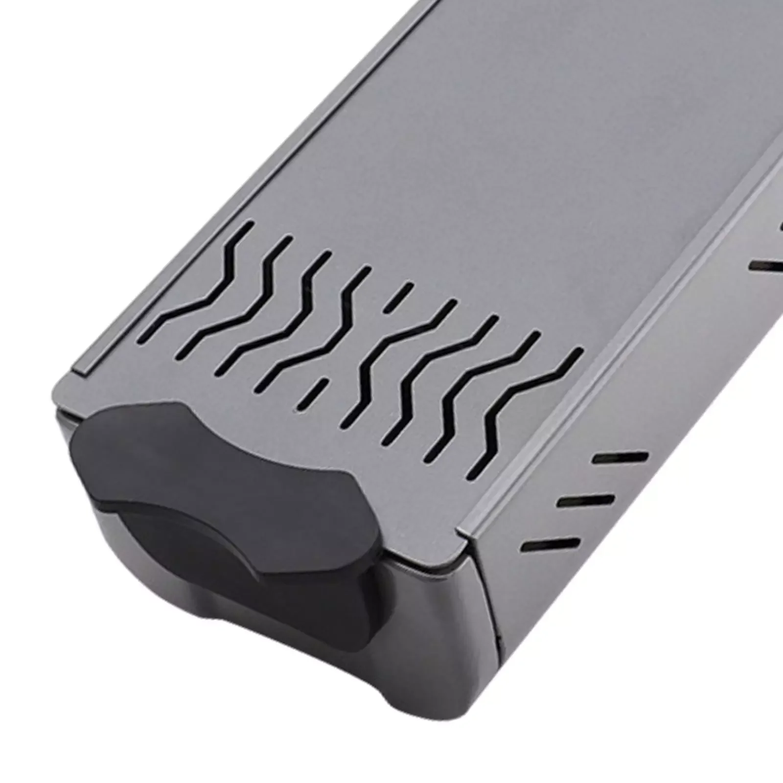 

Alloy Espresso Knock Box Drawer Durable 2in1 Knockbox for Office Kitchen