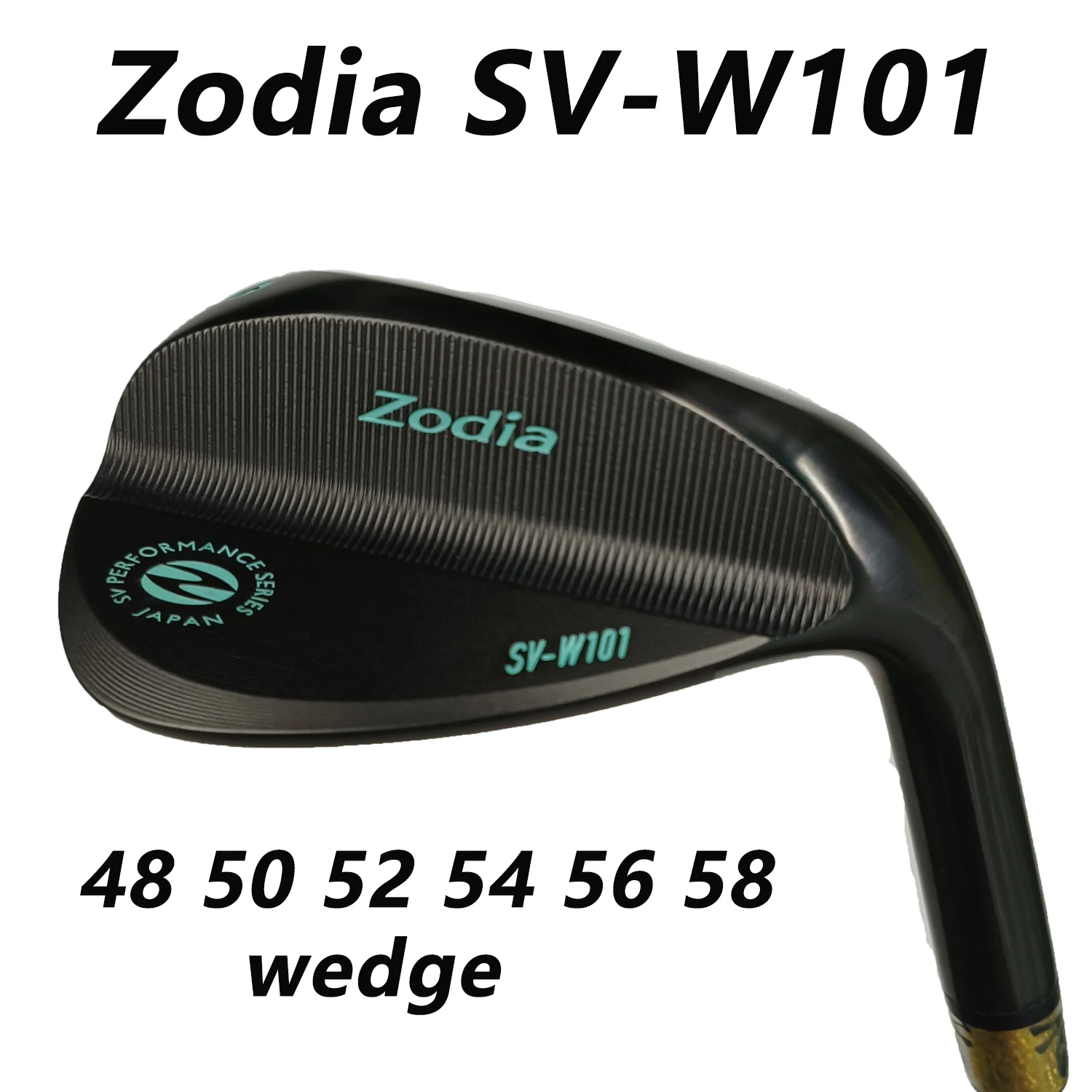 Wedges, Zodia Golf Clubs, Steel Shaft, Ferrule And Grip Are 